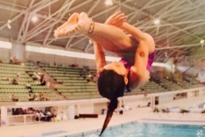 perform a synchro dive with my daughter