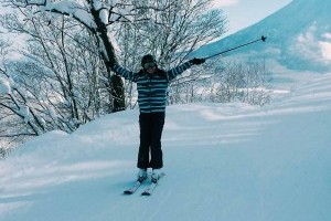 Go skiing in the Bavarian Alps!