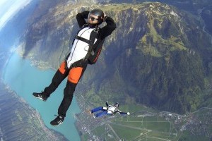 Go skydiving in the Swiss Alps