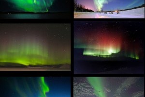 Photograph the northern lights