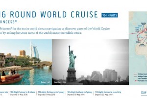 Take an around the world Cruise