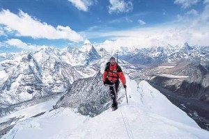 Summit Island Peak and Lobuche East