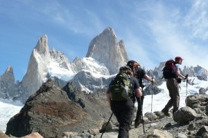 hike through Patagonia with my mum.