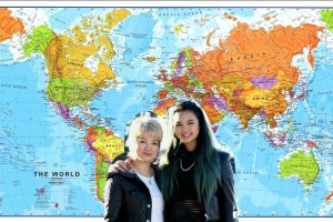 Take my mum around the world