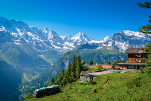 Hike to the highest point of Gimmelwald