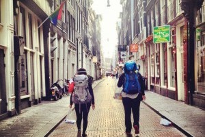 Backpack through Europe