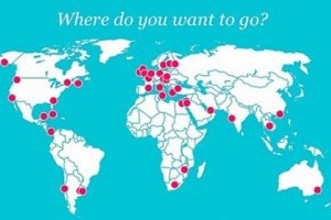 Travel to at least the 35 countries that I wish to explore