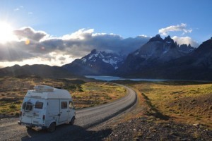 explore South America in a camper van