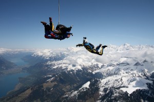 learn to skydive in the Swiss Alps!