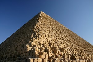 climb to the top of Great Pyramid of Giza