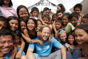 Work with UNICEF to help communities in developing countries