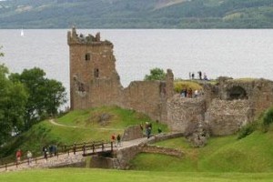 Creep around haunted castles in Scotland.