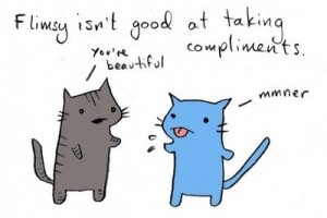 learn how to take compliments