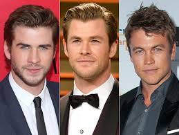 High five all three Hemsworth brothers