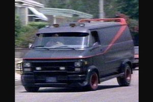 buy a van and make it look like the A-Team van