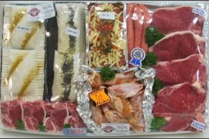 Win a meat tray in a raffle!