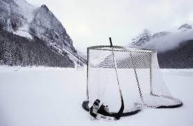 travel the america and canada and europe to play pond hockey