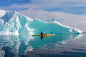 Kayak in Antarctica