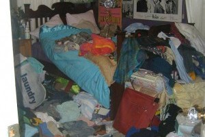 force my teenage daughter to tidy her room!