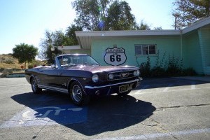 Drive a Mustang down Route 66