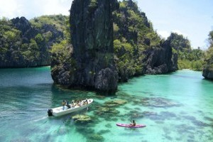 ride a jetski through Palawan