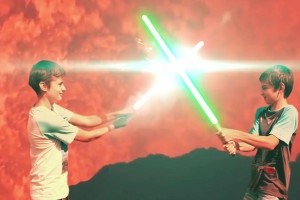 For now... I can only make videos of lightsabers