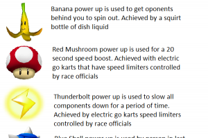 Mario Kart power ups