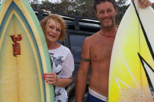 got I love being old enough to surf with my grandson